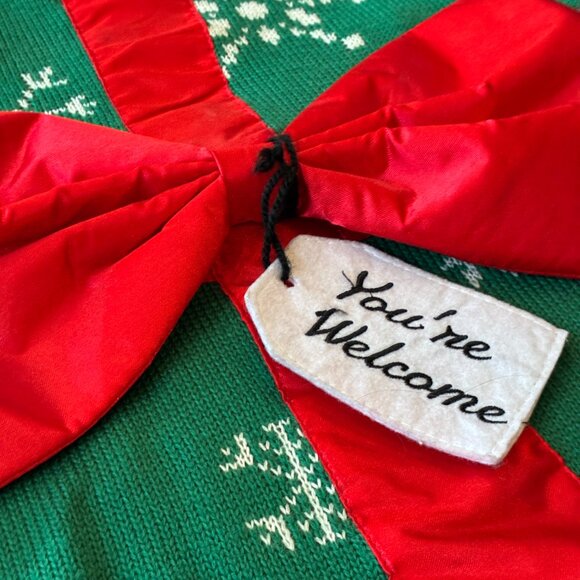 Kids Ugly Funny Holiday Sweater Top - Picture 4 of 12